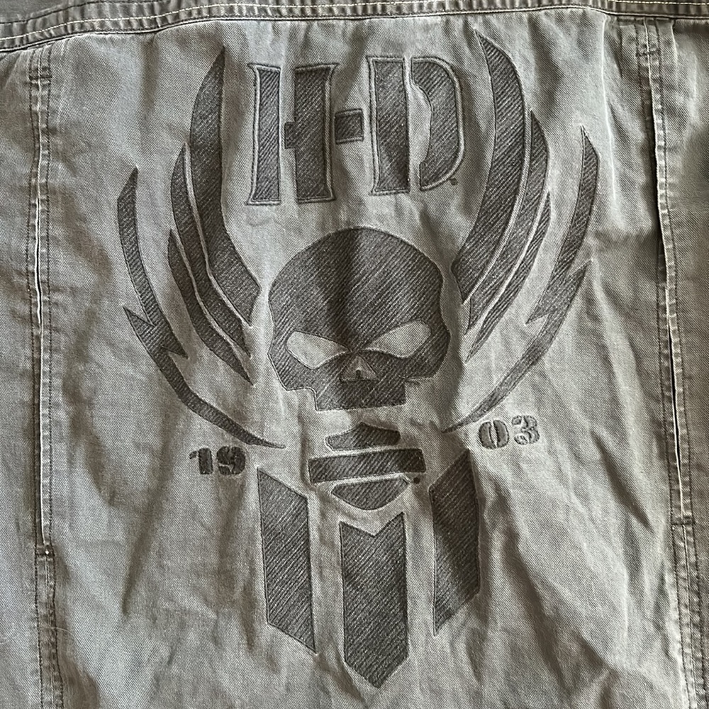Harley Davidson Button Down - image 2